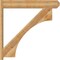 Ekena Millwork Westlake Craftsman Rough Sawn Outlooker, Western Red Cedar, 8"W x 46"D x 46"H OUT08X46X46WTL04RWR - alternate 3
